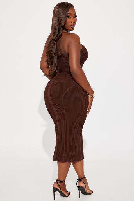 Misty Bandage Midi Dress