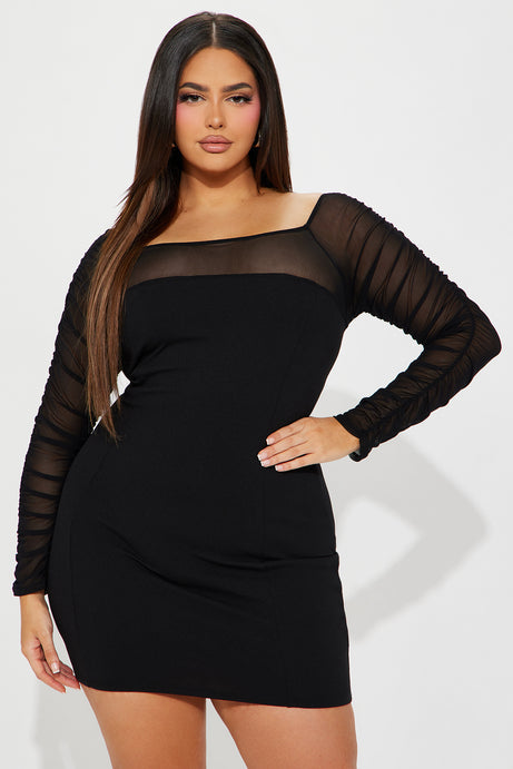 Alice Crepe Mini Dress