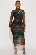 Bailey Mesh Midi Dress